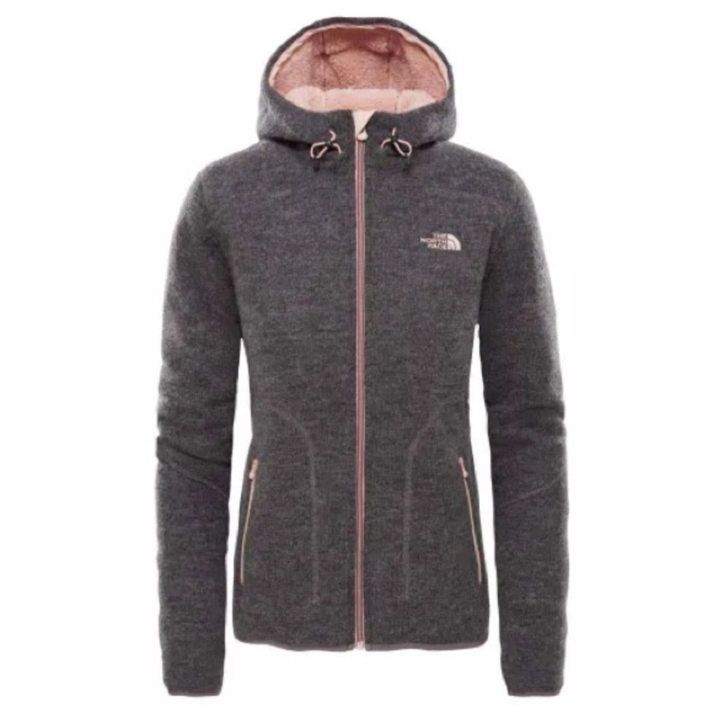 North Face Zermatt Women's Gray Hooded Jacket
